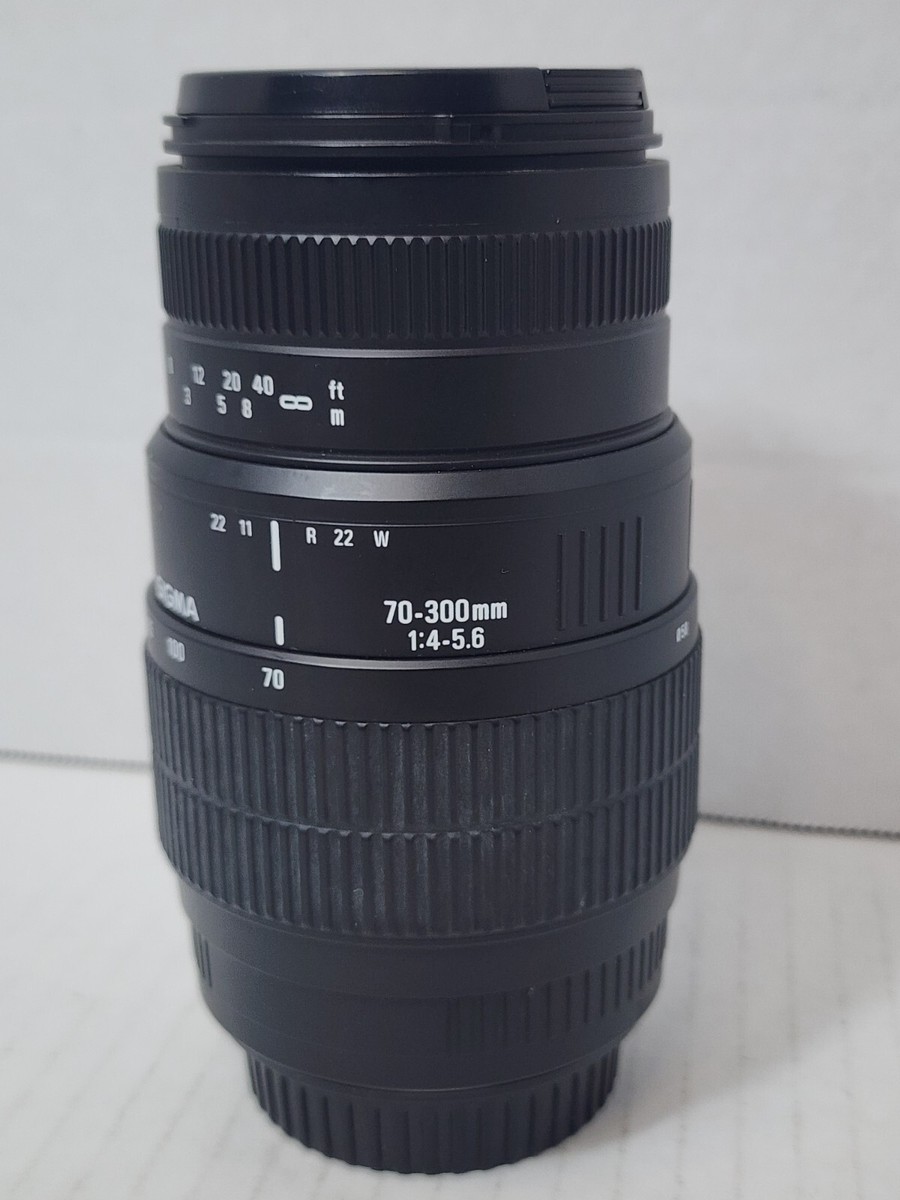 Sigma DG 70-300mm 1:4-5.6 Macro Lens MADE IN JAPAN | eBay