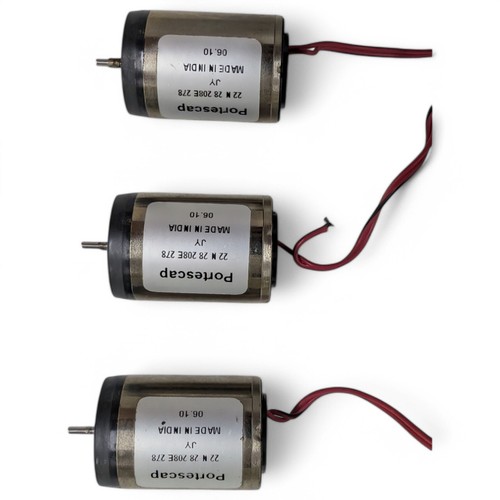 3 Pcs Portescap DC Motor, 3.8 W, 18 V DC, 7 mNm, 6300 rpm, 2mm Shaft Diameter - Picture 2 of 5