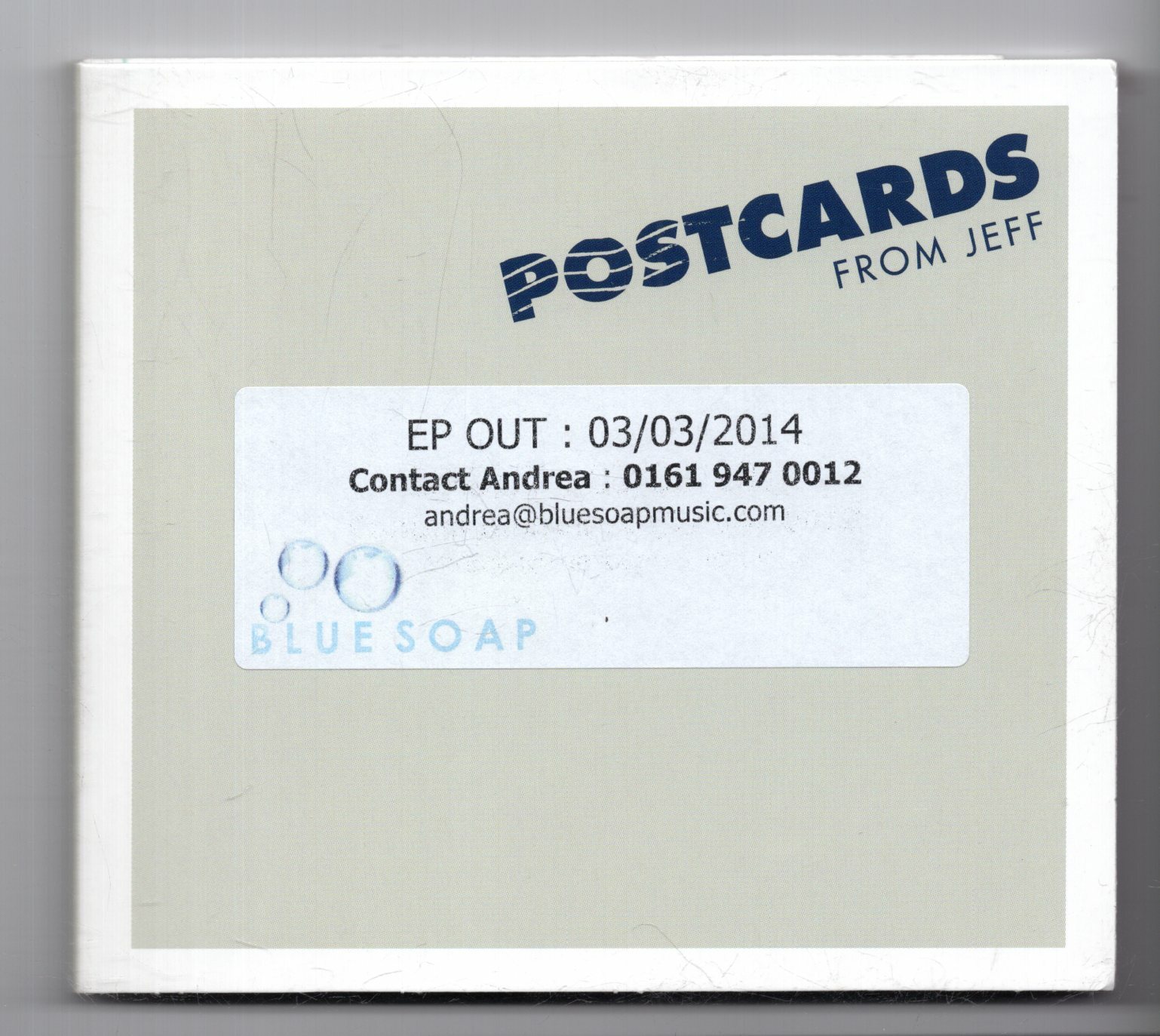 (JW755) Postcards From Jeff, Eponymous EP - 2014 CD