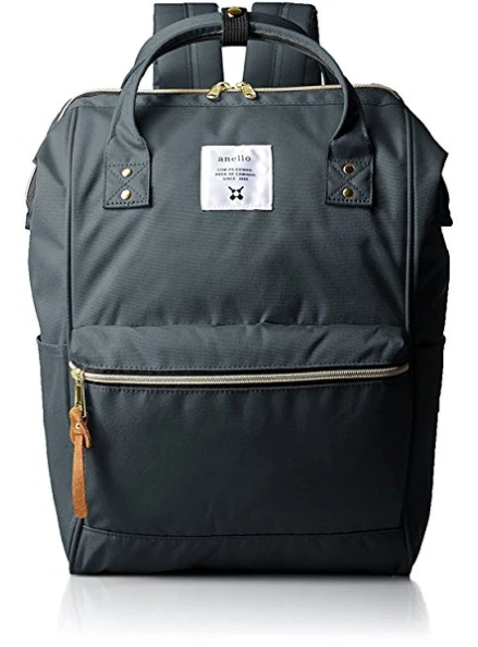 New Japan Anello Backpack Unisex Large Waterproof Canvas Bag AT-B0193A