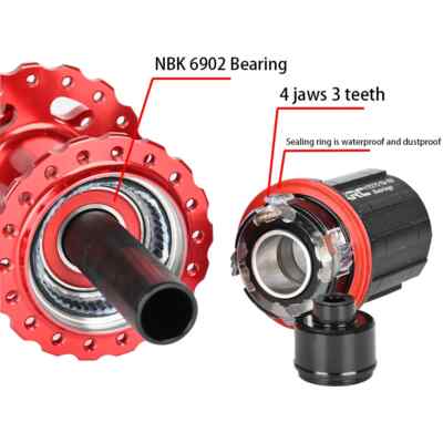 SHIMANO HG Disc Mountain Bike Sealed Bearings Hub 28/32/36