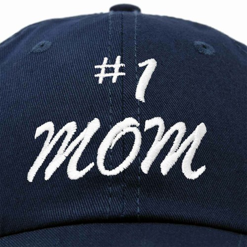 DALIX #1 Mom Hat Number One Mothers Day Gift Embroidered Baseball Cap - Picture 87 of 139