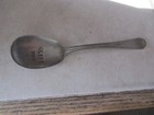 Vintage WM Rogers 6" Silver Plate Olive You Spoon Pat 72786
