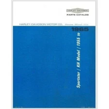 1955-1965 Harley Davidson Sportster & KH Models Parts Catalog 113 pages