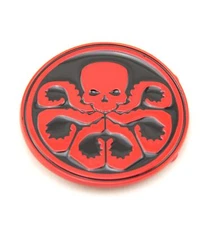 Hydra Red Skull Metal Fashion Belt Buckle