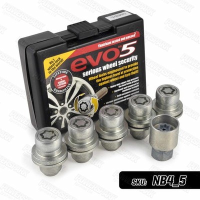 Locking Wheel Nuts Set 5 Land Rover Discovery 3 4 5 Range Rover Sport M14 x 1.5