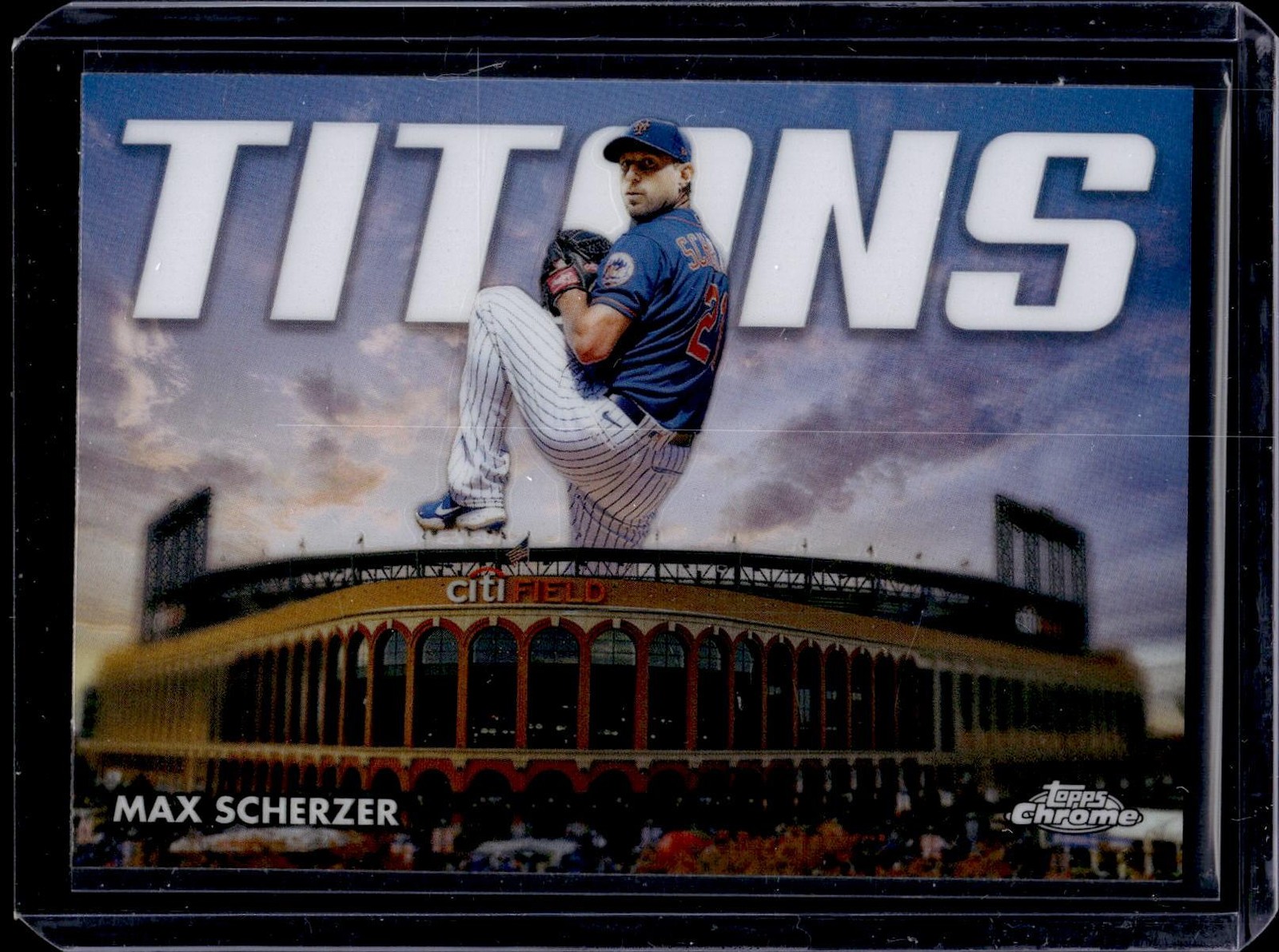 2023 Topps Chrome #CT-4 Max Scherzer Titans