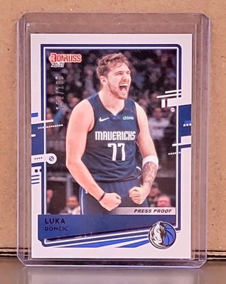 Luka Dončić 2020-21 Donruss (Press Proof Purple) 152/199 *SP* - Dallas Mavericks
