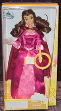 Disney 11" Belle Beauty And The Beast Singing Doll Aladdin NEW!