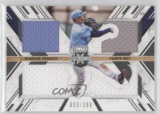 2019 Panini Elite Extra Edition Triple Silhouettes Black /399 Wander Franco 0e8z