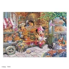 Tenyo Made in Japan 500 Piece Jigsaw Puzzle Disney Mickey's Bakery Shop