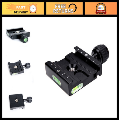 50mm Quick Release Plate QR Clamp for Arca-Swiss Tripod Ballhead - Aluminium