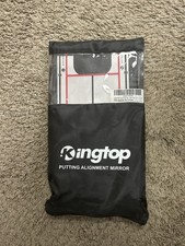 KINGTOP Classic Golf Putting Mirror - Portable Alignment Putting Training Aid...