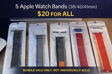 Apple Watch Bands 5 Pack   38/40/41mm   20 for All