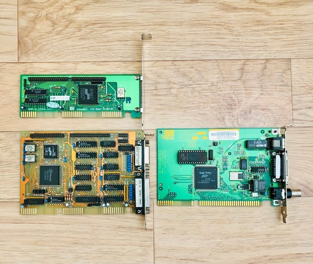 ISA Cards I/O Controller SMC and LAN 3COM