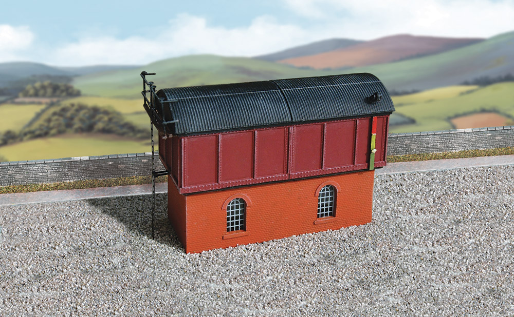 Ratio 256 Large Water Tower Plastic Kit N Gauge