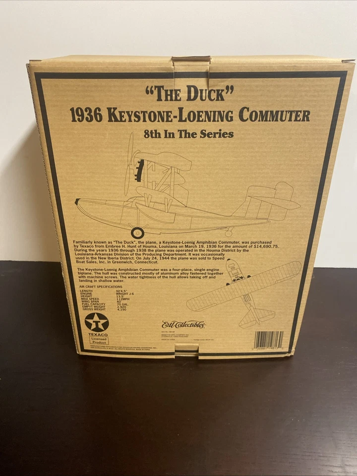 Wings of Texaco Special 2000 Edición Coleccionista El Pato 1936 Keystone-Loening Foto 3 de 3