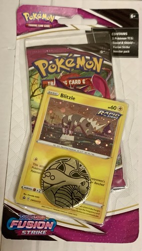 Pokemon Fusion Strike Triple & Single Blister Coin Packs: Eevee, Blitzle & Tepig - Bild 9 von 20