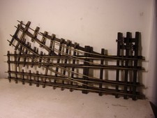 Bassett Lowke "O" = 2 Schienen, ganz Messing zweigleisig "flying junction" xclnt-c1950