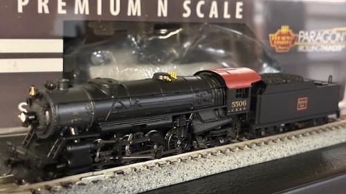 BLI N Scale DCC/Sound, CB&Q USRA Heavy Mikado 2-8-2, #5506 (5703) | Zustand: Used