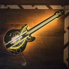 Vintage Miller Genuine Draft Guitar Lighted Beer Bar Sign MGD Neon Works 40 Inch