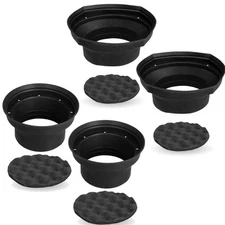 NVX XBAF65 6.5" or 6.75" + XBAF69 6x9” Silicone Rubber Speaker Baffle Kit
