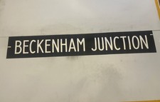 Beckenham Junction - London 11Mar Bus Destination Blind 42” TFL Gift