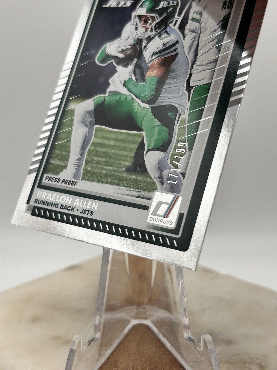 2025 Donruss Braelon Allen /199 PRESS PROOF SILVER #261 New York