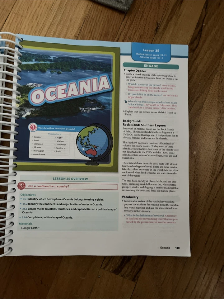 BJU Press Heritage Studies 3 World Regions Teacher Edition 3rd Grade Fourth - Image 3 of 4