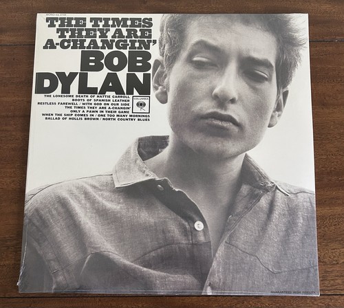 Bob Dylan The Times They Are A-Changin' Vinyl LP (Clear) New Sealed - Foto 1 di 5