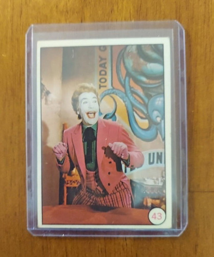 1966 Topps Batman Bat Laffs #43 The Joker — Raw