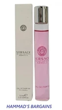 VERSACE BRIGHT CRYSTAL ABSOLU ROLLER BALL EDP 0.3 OZ / 10ML FOR WOMEN SPRAY(NIB)