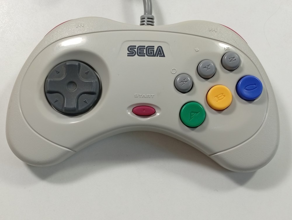 CONTROLLER - MANETTE SEGA SATURN WHITE JAPAN (CONTROLLER ONLY)