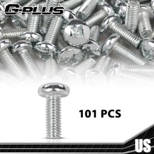 New 100pcs License Plate Screws Fit For Toyota Honda Lexus Per Bag