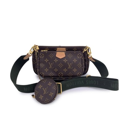 Louis Vuitton Monogramm Canvas Multi Clutch Accessoire Tasche M44813