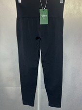 Halara Women's Black Leggings, Size Medium 7/8, High-Waisted, Scrunch-Fit NWT