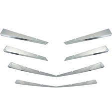New Chrome Grill Grille Overlay For 2008 2009 2010 2011 Cadillac Cts