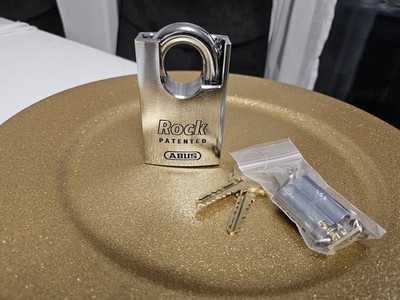 ABUS 83CS/55 ROCK mit Schlage Everest Primus-Zylinder, Locksport