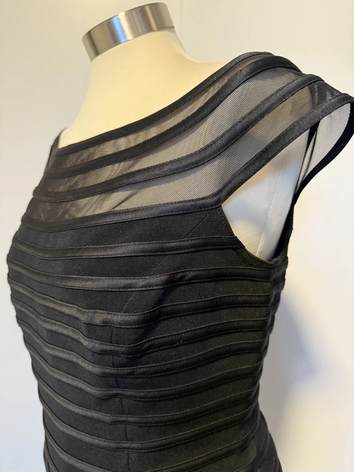 JS Collection Stretch Off Shoulder Banded Crop Evening Top Md in Canada sz: 12 - Image 3 of 4