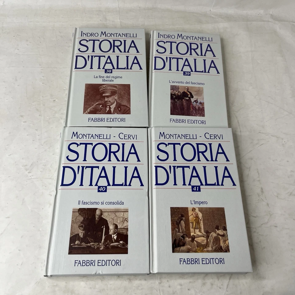 STORIA D'ITALIA Montanelli Gervaso Cervi Fabbri Editori COMPLETA 56 Volumi - Immagine 4 di 4