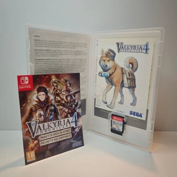 NINTENDO SWITCH : VALKYRIA CHRONICLES 4 - Completo, ITALIANO ! CONSEGNA 24/48H, foto 2 di 3