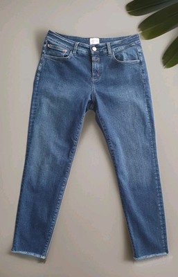 Closed Jeans, Gr. 31, Candiani Denim, Damen, dunkles Blau