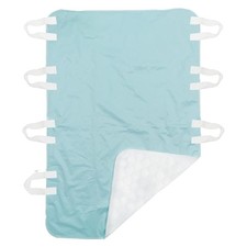 Bed Pads for Incontinence Washable Positioning Bed Pad with 8 Handles Washabl...