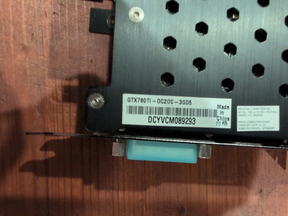 ASUS GTX 780 Ti DirectCU II Graphics Card - Working, Used - Image 4 of 4