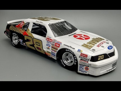 #ad #ad Proline 1 12 Custom Davey Allison Ford Thunderbird Nascar RC Body fits Losi $100.00