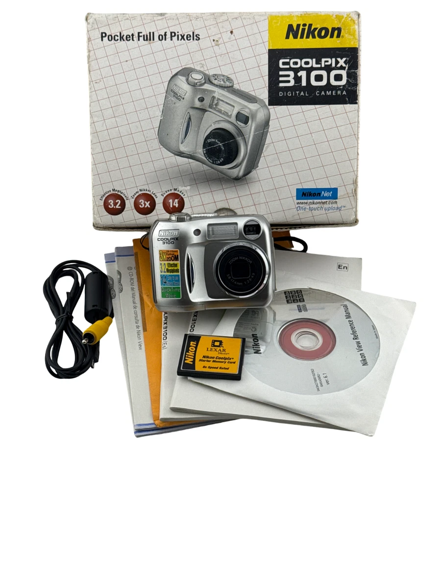 Nikon COOLPIX 3100 Digital Cameras for Sale | Shop New & Used