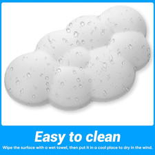 Cloud Wrist Rest Cushion for Mouse Ergonomic Soft Gel Hand Support Pad Ergono...