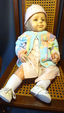 Brigitte Leman,Künstlerpuppe,57 cm,Sammlerstück