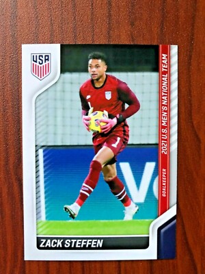 2021 Panini ZACK STEFFEN #14 US Men’s National Team USA Soccer Goalkeeper 