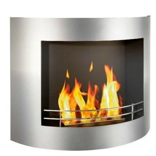 Biocamino bio etanolo Bio camino Detrazione fiscale fd60s argento Coupon sconto - Immagine 3 di 4